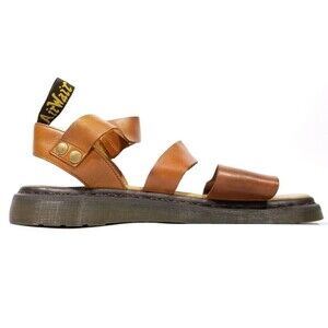 Dr. Martens Gryphon Brando Gladiator Strap Platform Sandals‎ Mens 13 Tan Brown